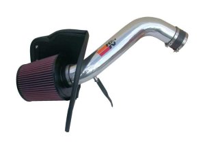 Chevrolet Silverado HD Performance Air Intake - K&N Engineering - Mandrel-bent Aluminum Tube - Polished - `01-`04